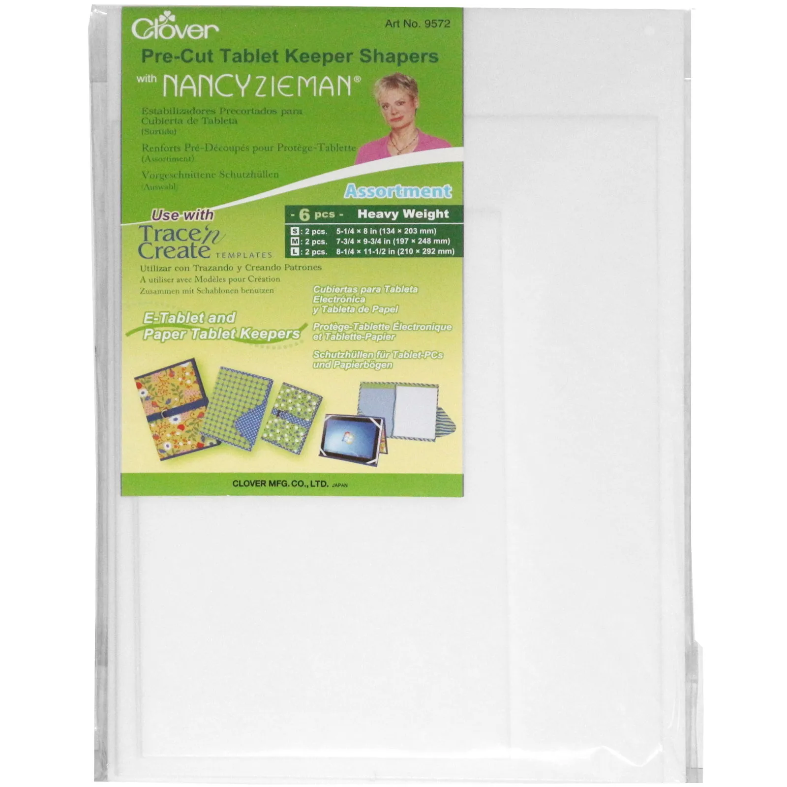 Clover Pre-Cut Tablet Keeper Shapers