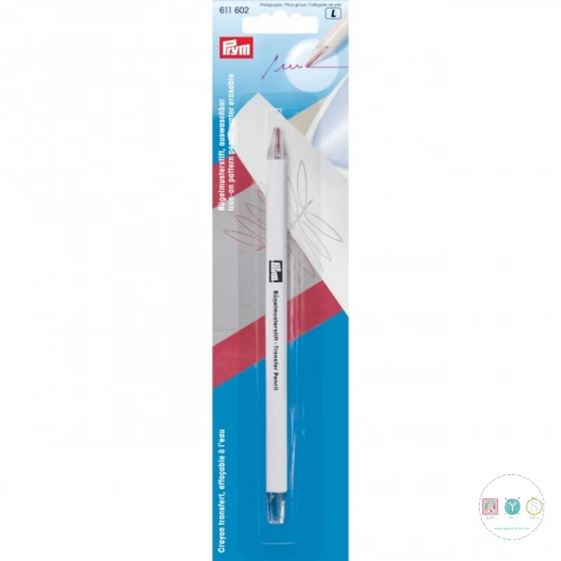 Prym - Iron On Pattern Pencil - 611602 - Embroidery Pattern Pencil 