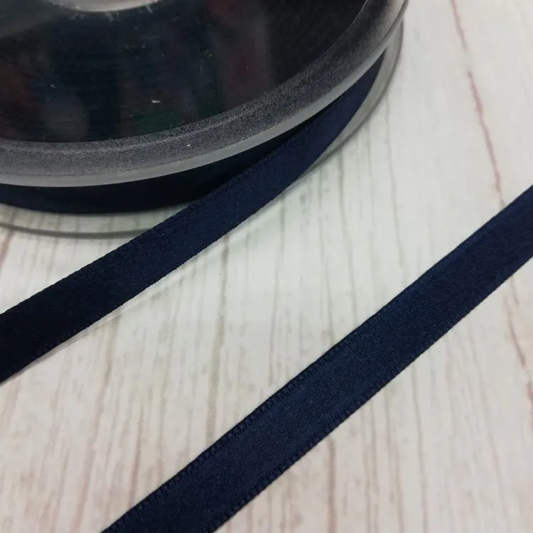 8mm Satin Ribbon Navy Blue Colour 22