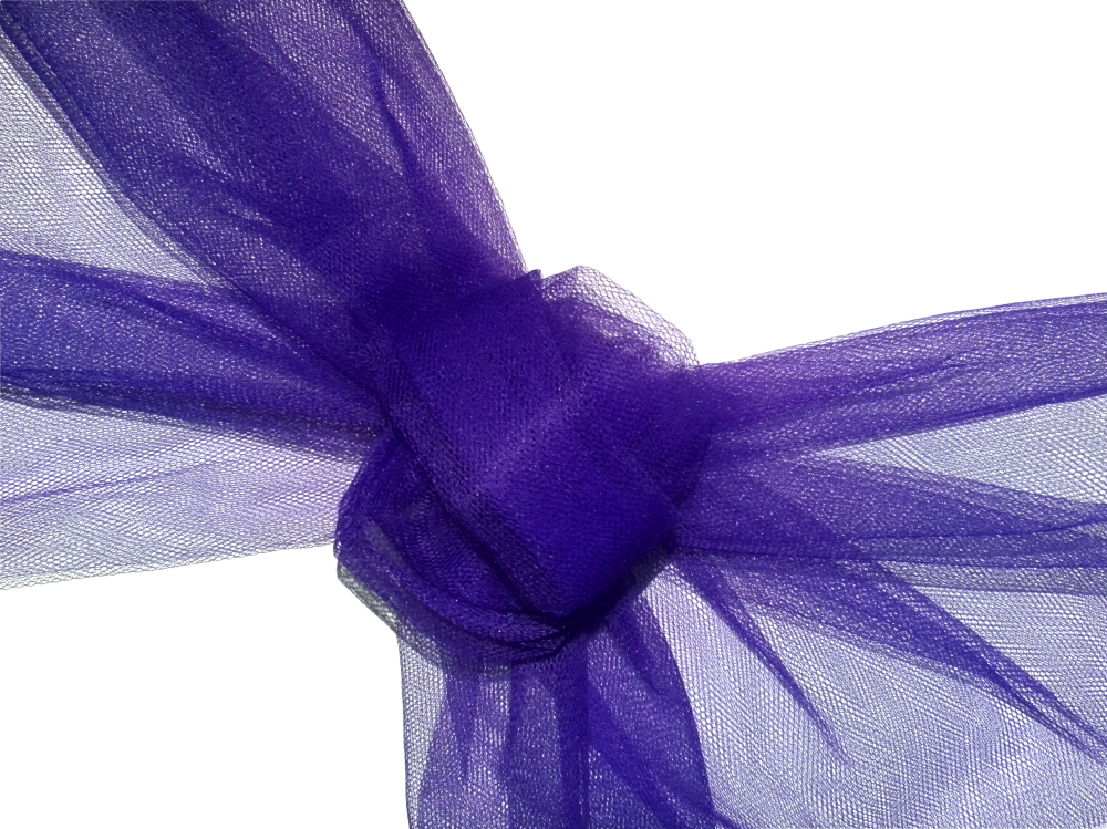 SALE - Purple Tulle - Violet - Netting Fabric - Nylon Net Mesh - Bridal ...