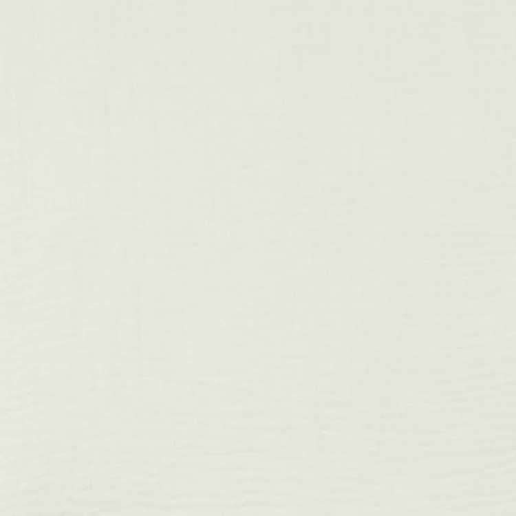 Organic Double Gauze Fabric in Off White