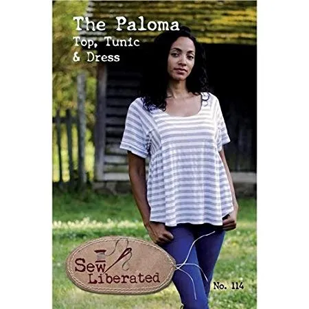 Sew Liberated - The Paloma Top, Tunic & Dress - Size XS - XL - Ladies Sewing Pattern - Dressmaking