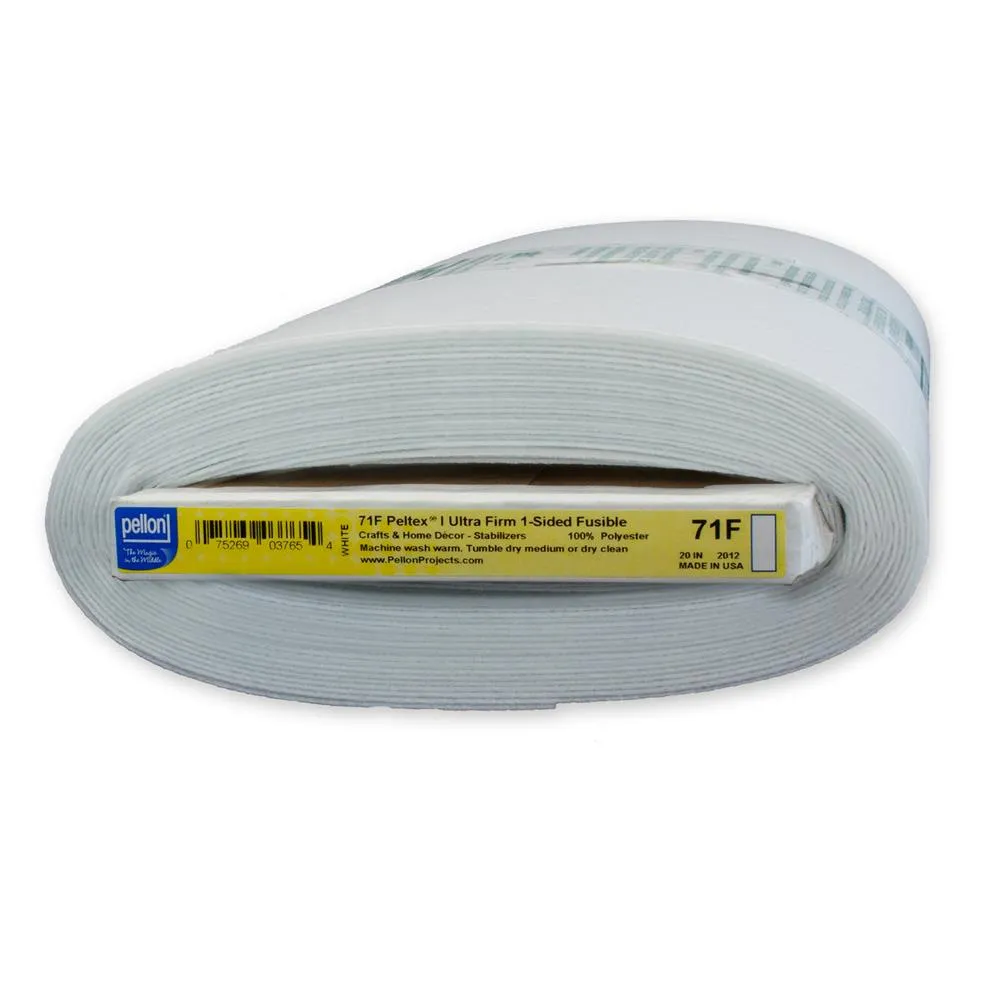 Pellon 71F One-Sided - Peltex - s133 Vilene Ultra Heavy Fusible - Fast2Fuse Heavy - Stabilizer 