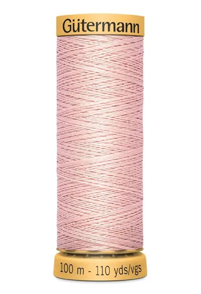 Gutermann Sew All Thread - Pink 100% Cotton Colour 2628