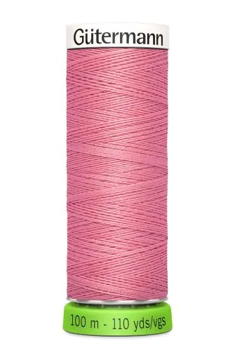 Gutermann Sew All Thread - Pink Recycled Polyester rPET Colour 889