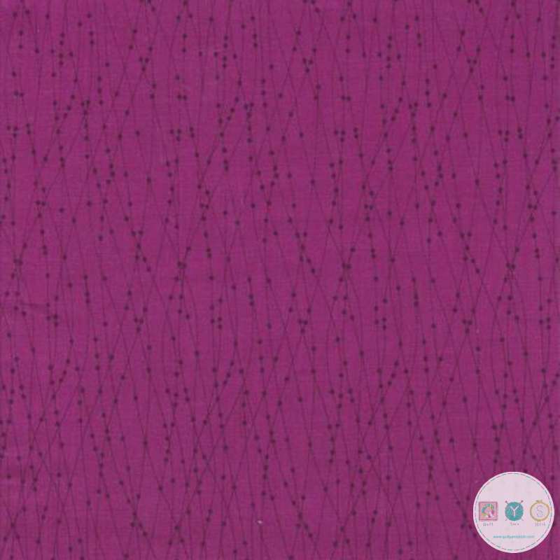 Quilting Fabric - Fuchsia Pink Purple Blender from Bear Essentials by P&B for P&B 00666