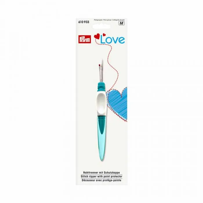 Ergonomic Seam Ripper - Small Size in Blue by Prym Love 610 933