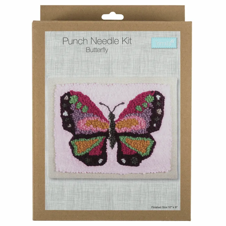 Punch Needle Kit - Butterfly 