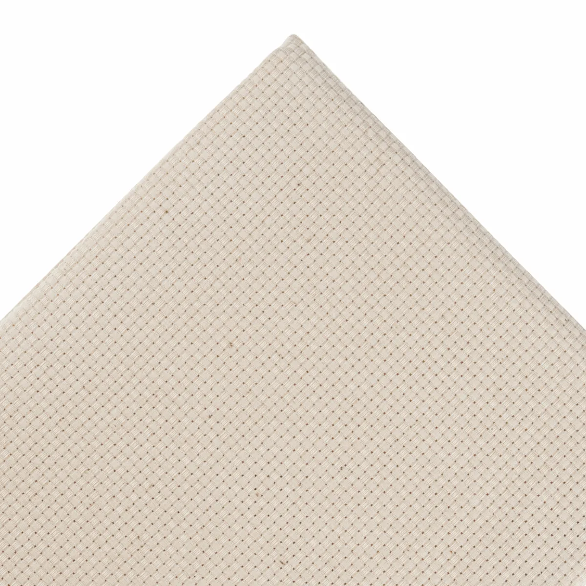 Monks Cloth - 7.5 Count Cream 70cm Wide