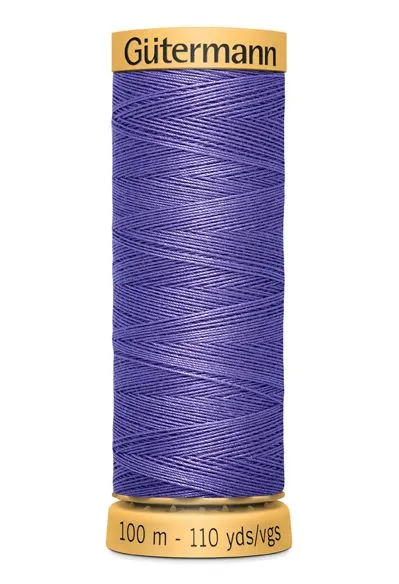 Gutermann Sew All Thread - Purple 100% Cotton Colour 4434