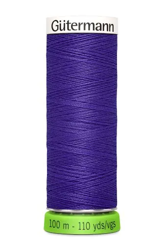 Gutermann Sew All Thread - Purple Recycled Polyester rPET Colour 810