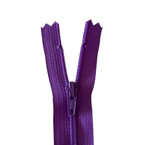 YKK Zip - 46cm Closed End Nylon - Purple 303