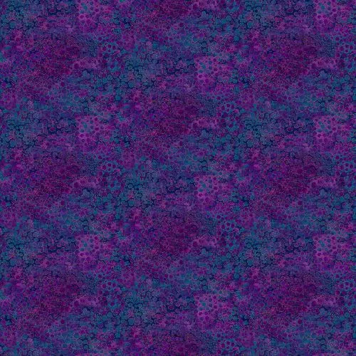 Quilt Backing Fabric 108" Wide - Purple & Blue Artisan Shimmer from River Rock by Northcott B22991-85 