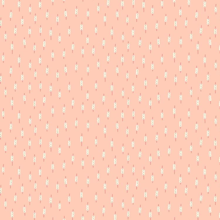 Quilting Fabric - Mochi on Coral from Kingyo by Lemonni for Figo 90382 21