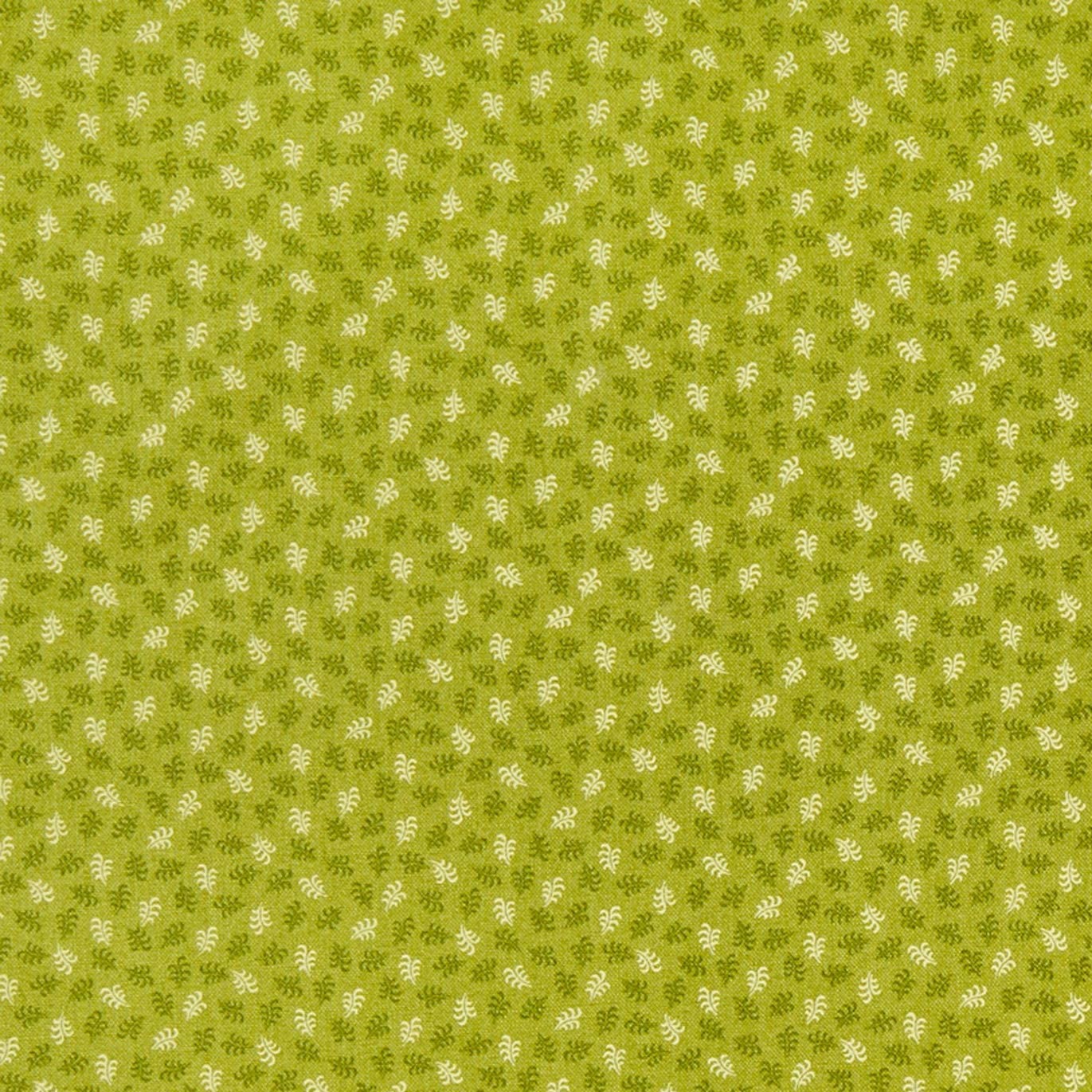 Quilting Fabric - Flourish Scrolls in Light Green by Kathy Hall for Andover 9022