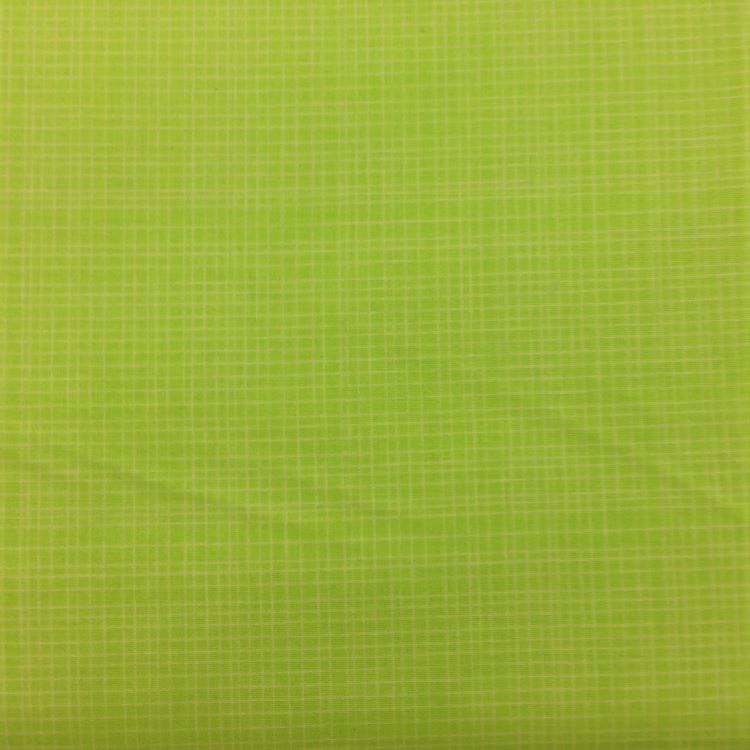 Quilting Fabric - Lime Grid Check from Mixology for Camelot Fabrics 2143 36