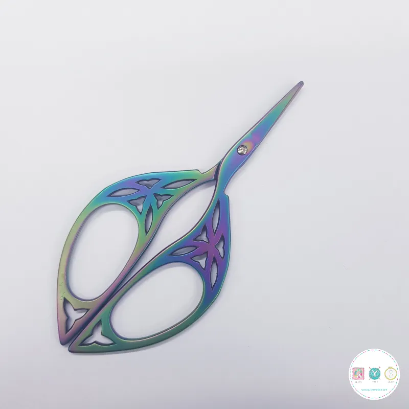 Sew Cool - Vintage Rainbow Embroidery Scissors - Sewing Accessory - Tools