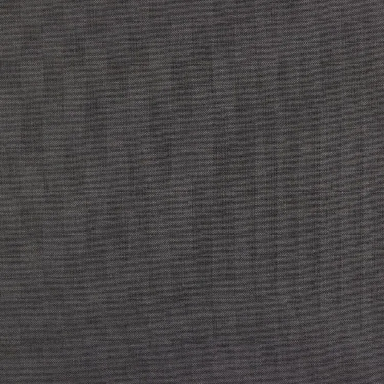 REMNANT - 0.45m - Cotton Canvas Fabric in Anthracite Grey