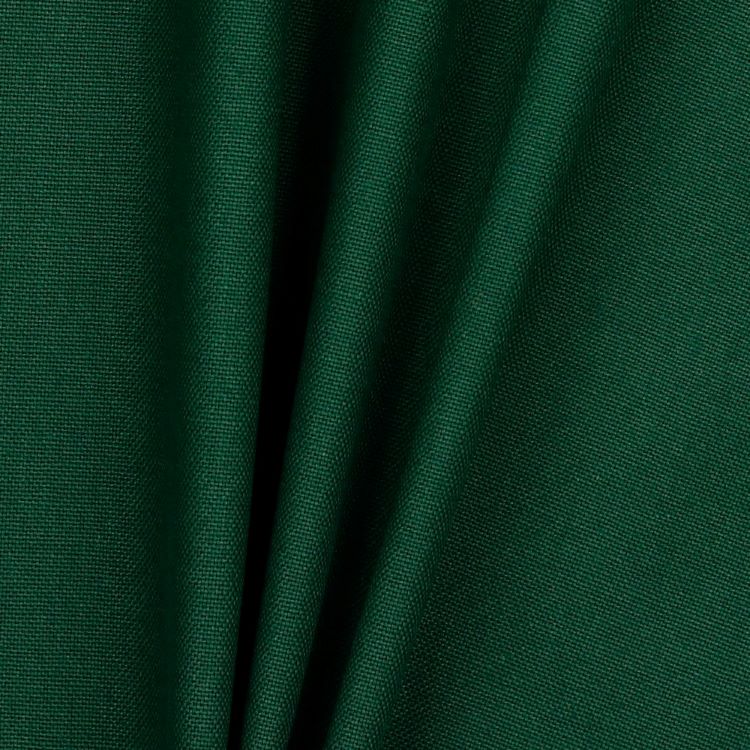 REMNANT - 0.30m - Cotton Canvas Fabric in Forest Green