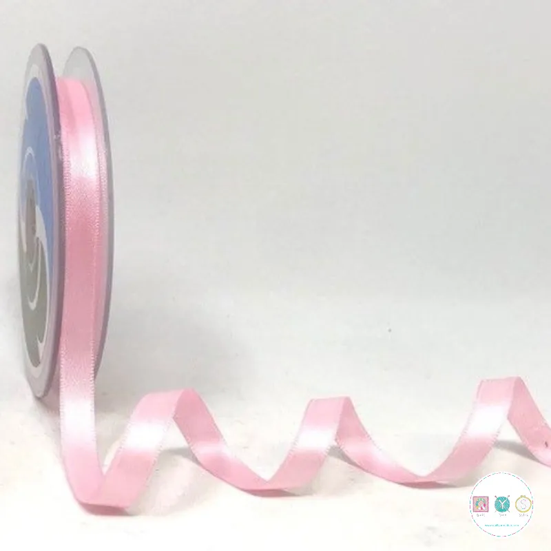 8mm Satin Ribbon in Pink Colour 31