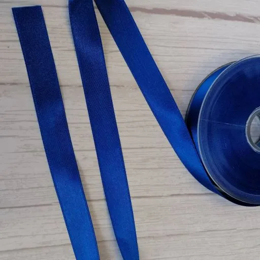 16mm Satin Ribbon in Royal Blue Colour 27