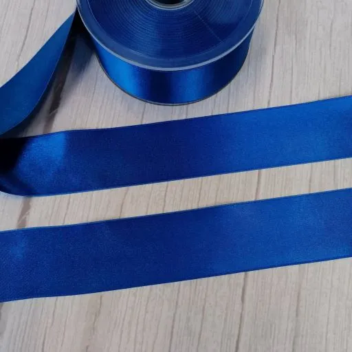 38mm Satin Ribbon in Royal Blue Colour 27