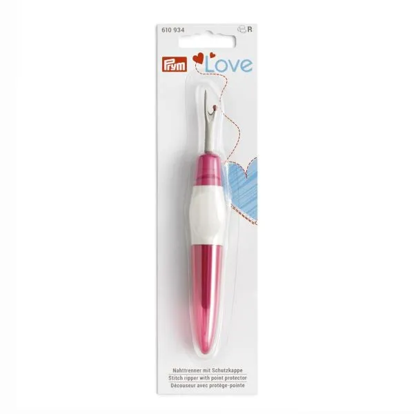 Ergonomic Seam Ripper - Large Size in Pink by Prym Love 610 934