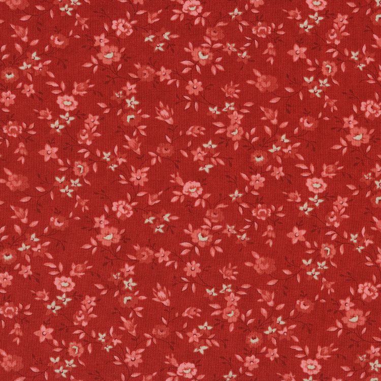 Quilting Fabric - Floral Design from Roselyn by Minick & Simpson for Moda 14912 14