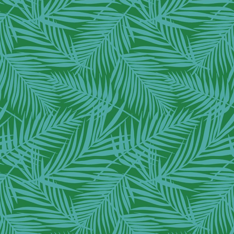 Quilting Fabric - Palm Fronds on Green from Reverie by Melody Miller for Ruby Star Society RS0052 14