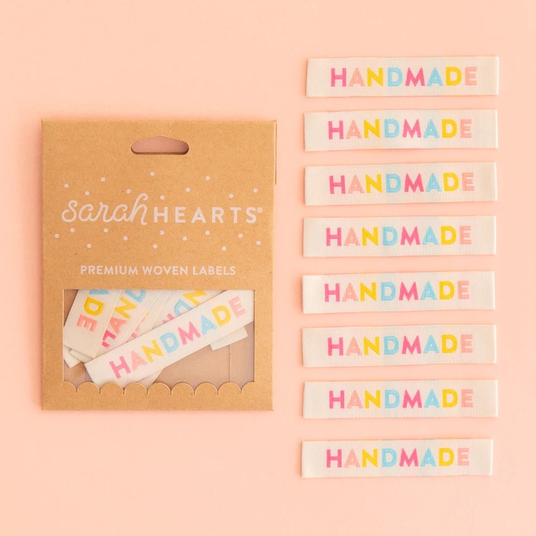 Handmade Woven Labels by Sarah Hearts