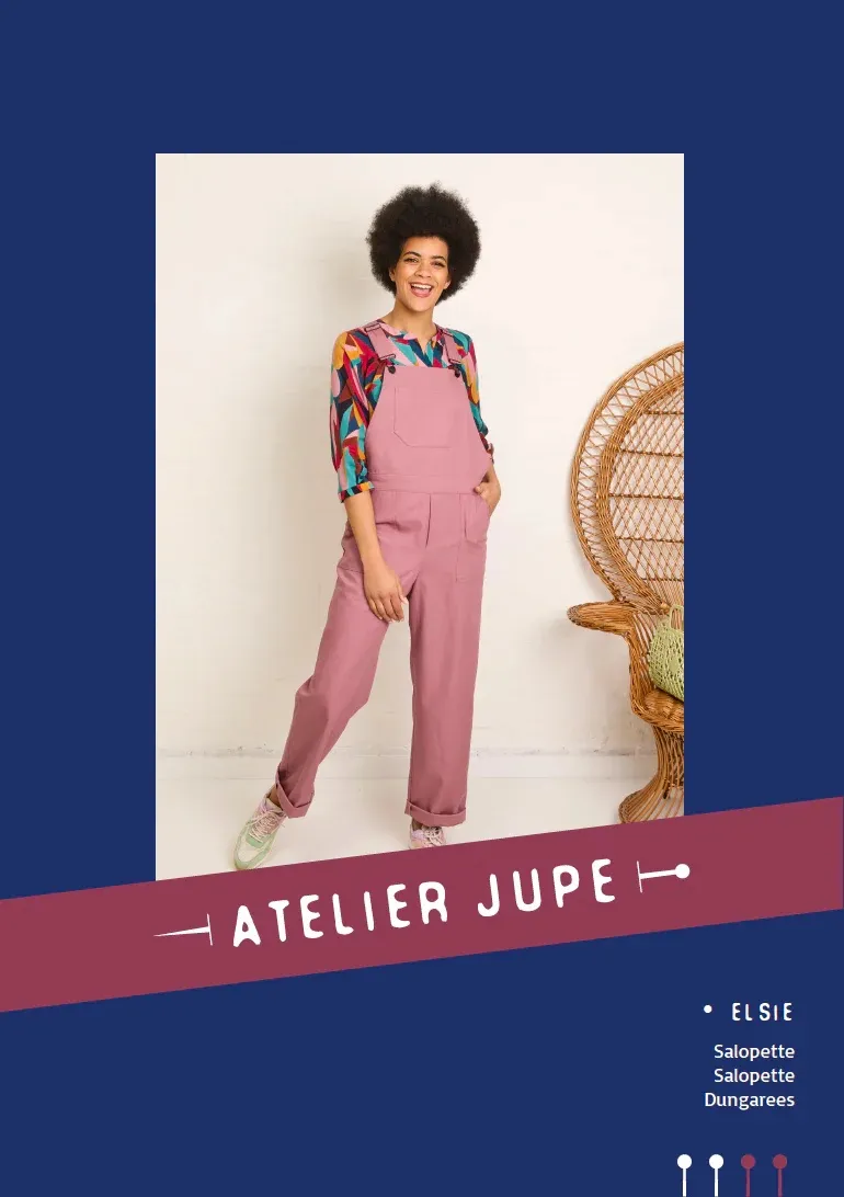 Atelier Jupe - Elsie Dungarees Sewing Pattern Sizes 6 to 24