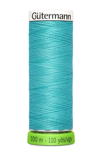 Gutermann Sew All Thread - Sea Green Recycled Polyester rPET Colour 192