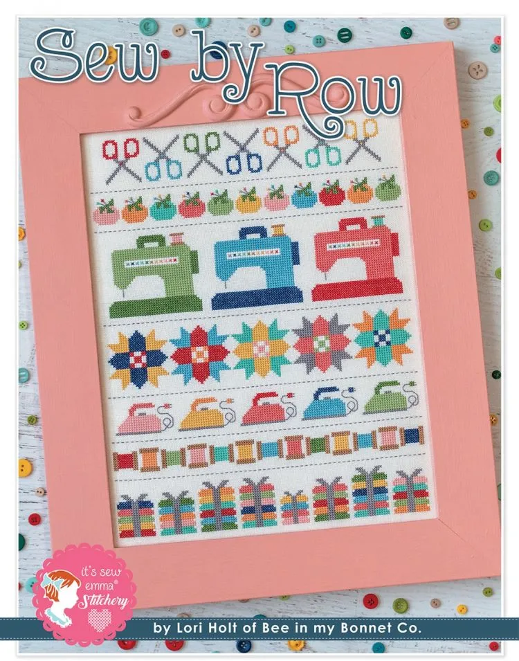 Cross Stitch Pattern - Sew by Row by Lori Holt