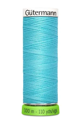 Gutermann Sew All Thread - Sky Blue Recycled Polyester rPET Colour 28