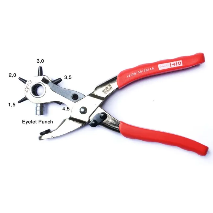 Sneaker Kit Hole Punch Pliers - For DIY Shoe Making