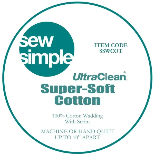 90" Wide Wadding - Super Soft Cotton by Sew Simple