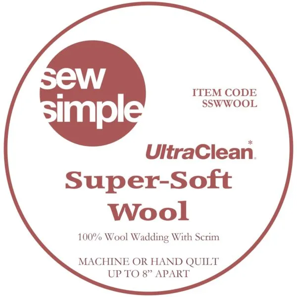 90" Wide Wadding - Super Soft Wool by Sew Simple