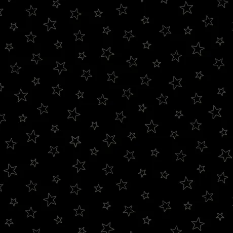 Quilting Fabric - Stars Black Tone on Tone from Quilting Illusions by Quilting Treasures