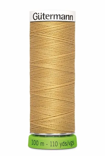 Gutermann Sew All Thread - Tan Recycled Polyester rPET Colour 893