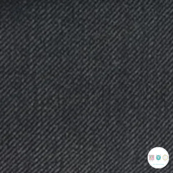 Wool Suiting Fabric in Charcoal Grey