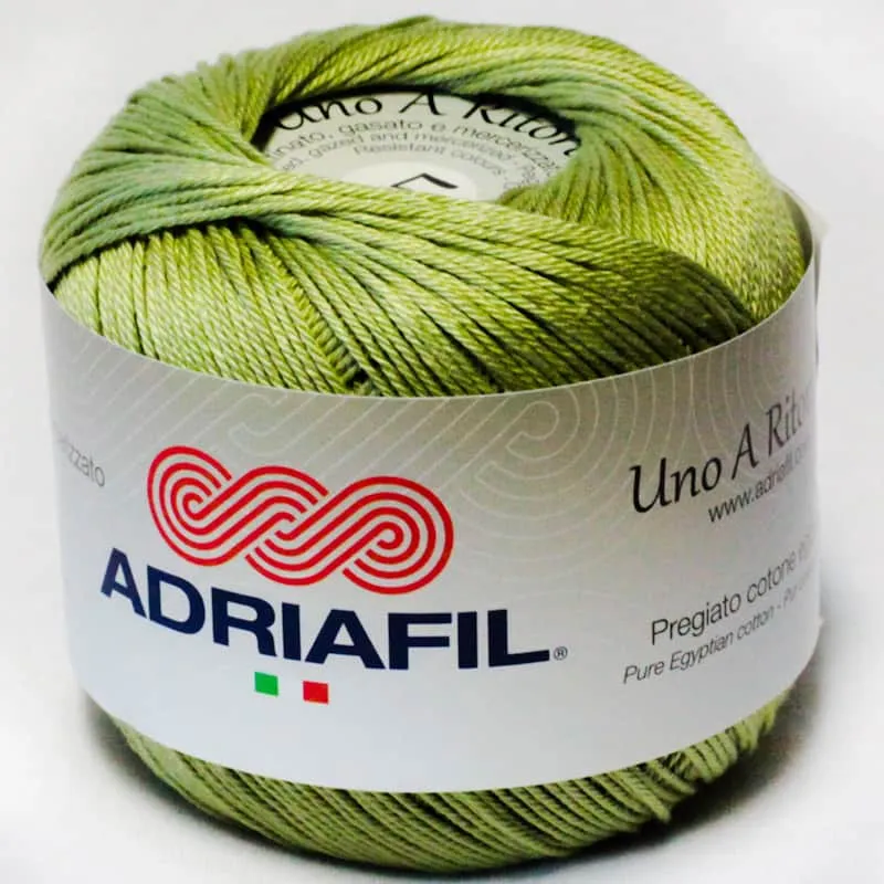 Yarn - Adriafil Uno A Ritorto 5 in Army Green Colour 92