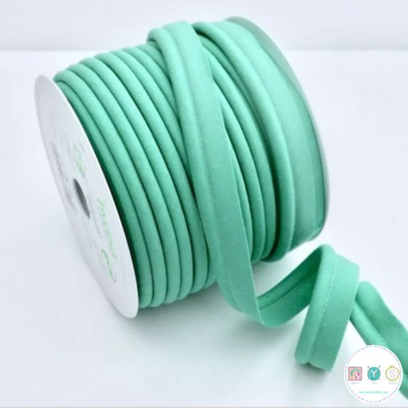 Piping in Sea Green Col 323 - 18mm Wide by Fany