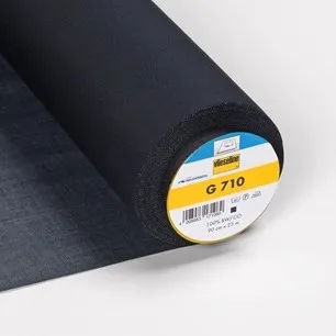 Vlieseline G710B Black Light Woven Fusible Interfacing