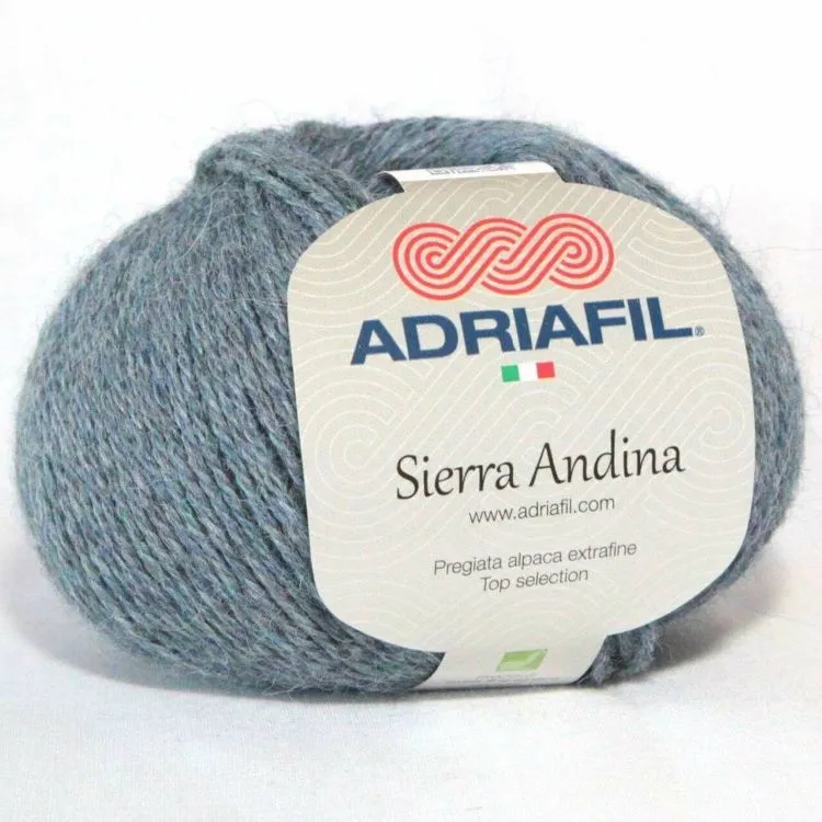 Yarn - Adriafil Sierra Andina Sport / DK in Blue 93